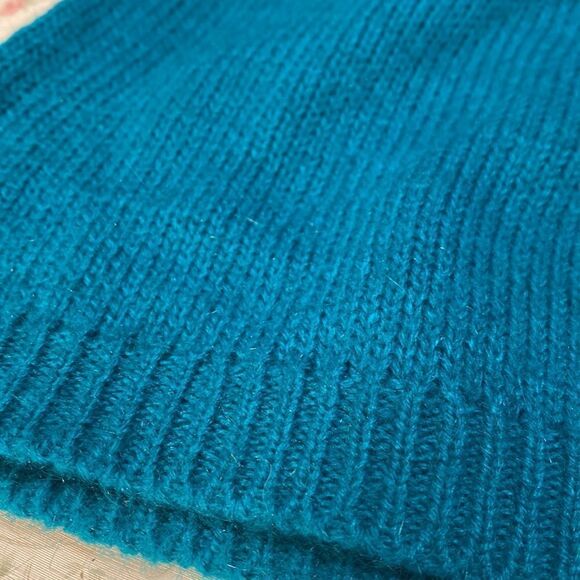 Vintage John Richard S Sweater Dress With Angora accent Puff Sleaves - Picture 4 of 7